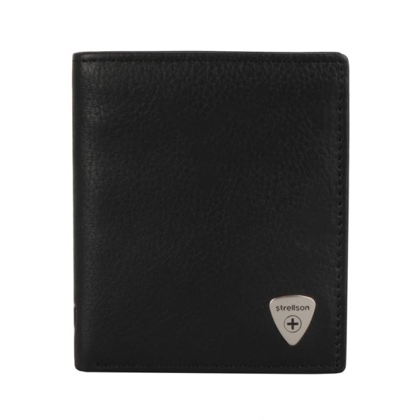 Strellson Pánská kožená peněženka Harrison 4010001046 - černá