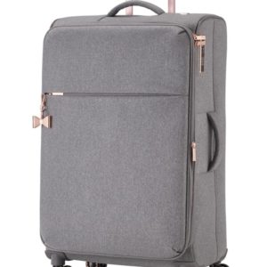 Titan Cestovní kufr Barbara 4w L Grey 94/106 l