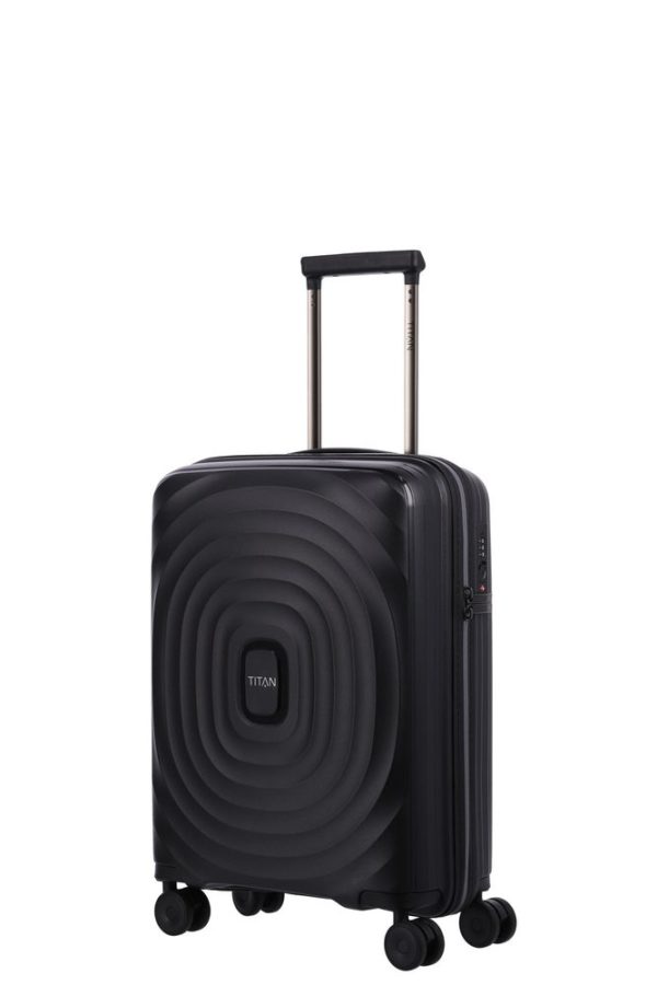 Titan Kabinový cestovní kufr Looping S Black 37 l