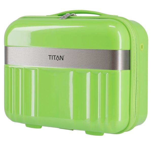 Titan Kosmetický kufřík Spotlight Flash Beauty case Flashy Kiwi 21 l