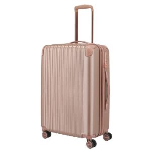 Titan Skořepinový cestovní kufr Barbara Glint M Rose metallic 68/78 l