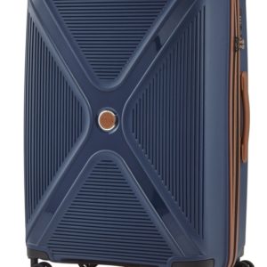 Titan Skořepinový cestovní kufr Paradoxx 4w L Navy 113 l