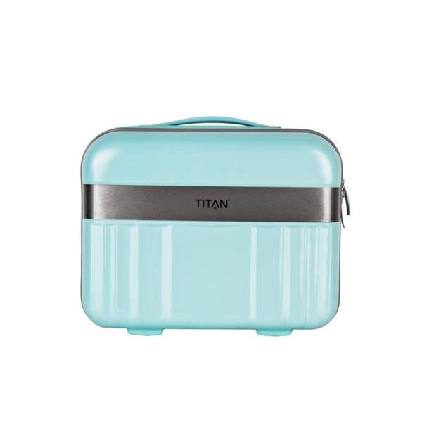 Titan Skořepinový kosmetický kufřík Spotlight Flash modrá