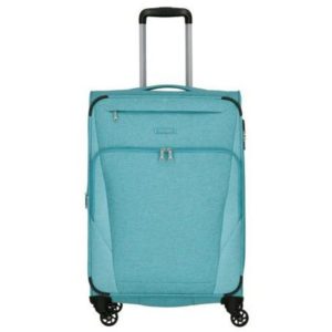 Travelite Cestovní kufr Jakku 4w M Turquoise 64/69 l