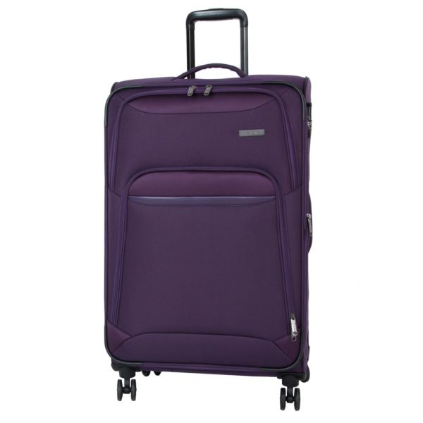 Travelite Cestovní kufr Kendo 4w L Purple 84/97 l