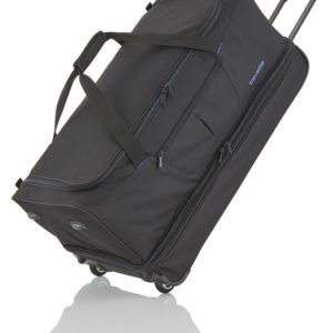 Travelite Cestovní taška Basics L Black/blue 98/119 l
