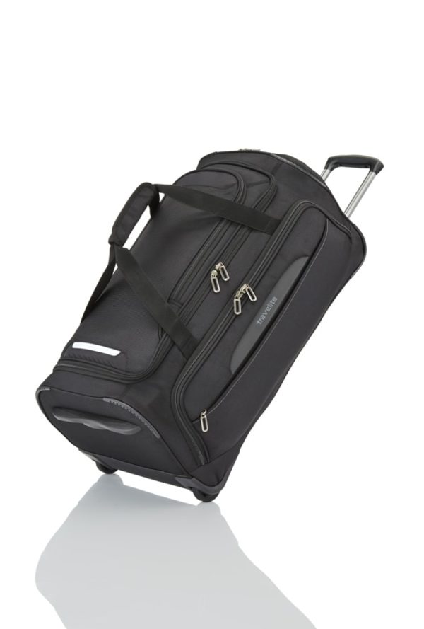 Travelite Cestovní taška na kolečkách CrossLITE Black 82 l