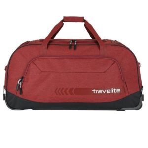 Travelite Cestovní taška na kolečkách Kick Off Red 120 l