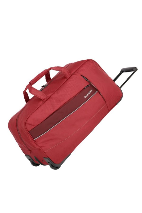 Travelite Cestovní taška na kolečkách Kite 2w Red 68 l