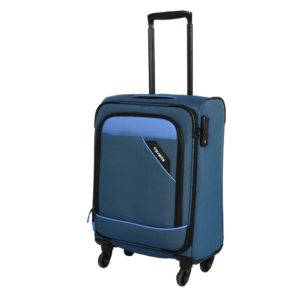 Travelite Kabinový cestovní kufr Derby 4w S Blue 41 l