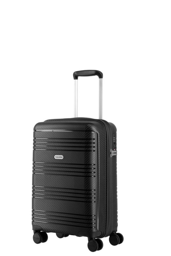 Travelite Kabinový cestovní kufr Zenit S Black 36 l
