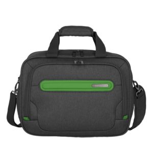Travelite Palubní taška Madeira Boardbag Anthracite/Green 19 l