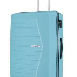 Travelite Skořepinový cestovní kufr Nubis L Light blue 92 l