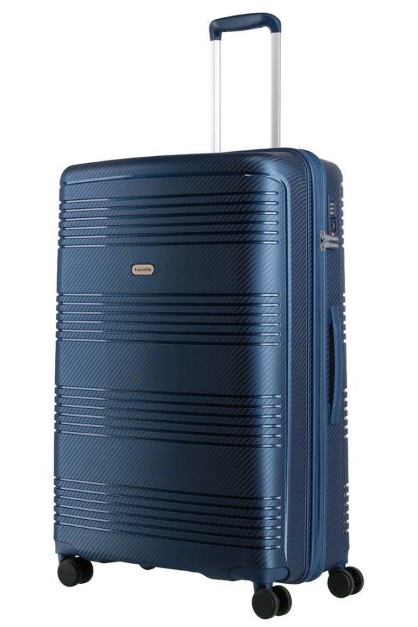 Travelite Skořepinový cestovní kufr Zenit L Blue 106 l