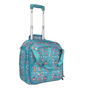 Travelite Textilní kabinový kufr Lil' Ledy 2w S underseater Turquoise 35 l