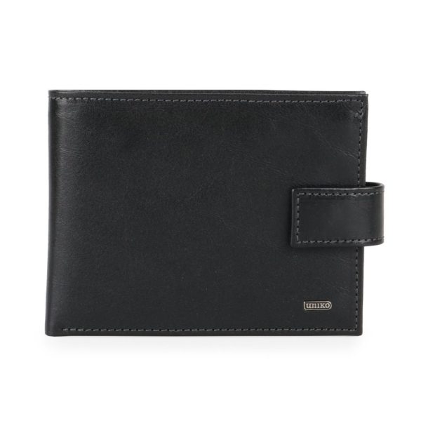 Uniko Pánská kožená peněženka 214806-601 - černá