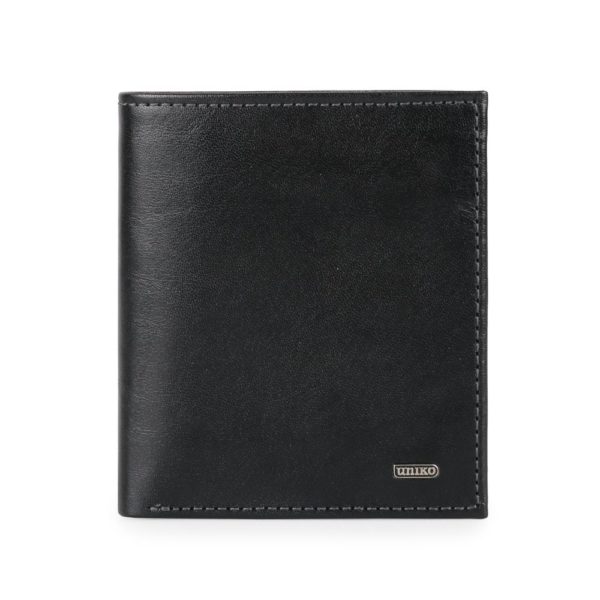 Uniko Pánská kožená peněženka 215077-601 - černá