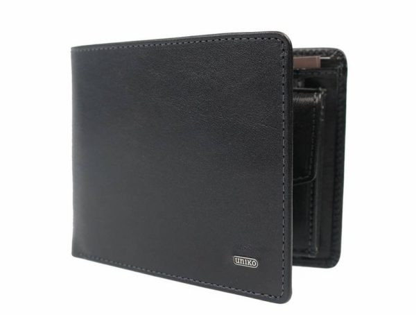 Uniko Pánská kožená peněženka 601 - černá