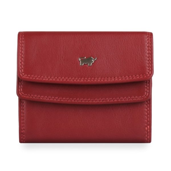 Braun Büffel Dámská kožená peněženka Golf 2.0 90115-051 - červená
