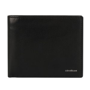 Strellson Pánská kožená peněženka Jefferson 4010001301 černá