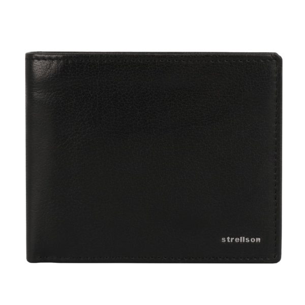 Strellson Pánská kožená peněženka Jefferson 4010001301 černá