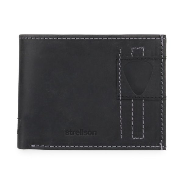 Strellson Pánská kožená peněženka Richmond 4010001306 - černá