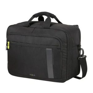American Tourister Palubní taška 3v1 Work-E 27 l - černá