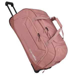 Travelite Cestovní taška na kolečkách Kick Off XL Rosé 120 l