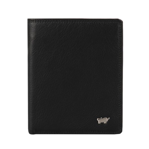 Braun Büffel Pánská kožená peněženka Golf 2.0 90442-051 - černá