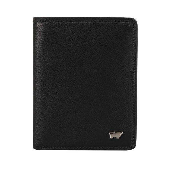 Braun Büffel Pánská kožená peněženka Golf 2.0 90443-051 - černá