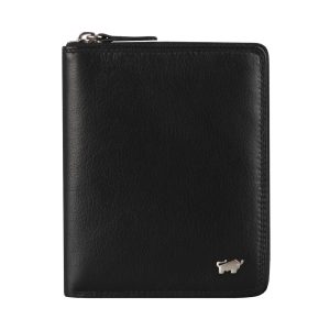 Braun Büffel Pánská kožená peněženka Golf 2.0 90452-051 - černá