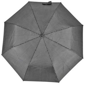 Doppler Pánský elegantní deštník Mini Fiber 726467 - šedá