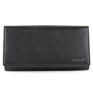 Lagen Kožená číšnická peněženka kasírka LG-01 - černá