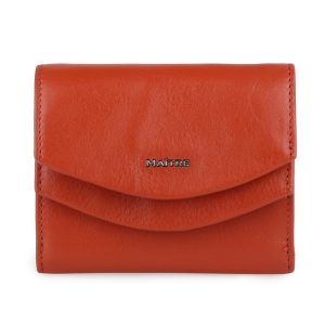 Maître Dámská kožená peněženka Leisel Deda 4060001564 - tmavě oranžová