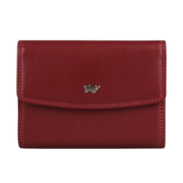 Braun Büffel Dámská kožená peněženka Golf 2.0 90223-051 - červená