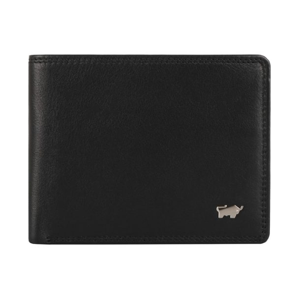 Braun Büffel Pánská kožená peněženka Golf 2.0 90327-051 - černá