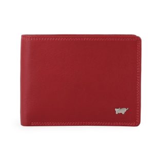 Braun Büffel Pánská kožená peněženka Golf 2.0 90333-051 - červená