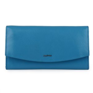 Maître Dámská kožená peněženka Leisel Diedburg 4060001565 - světle modrá