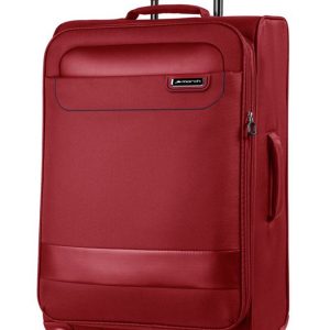 March Látkový cestovní kufr Tourer EXP M 70/83 l - červená