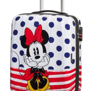 American Tourister Kabinový cestovní kufr Disney Legends Spinner 36 l - krémová