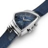 Hamilton Ventura Blue Chrono Quartz H24432941 - Image 2