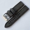 Kožený řemínek Vostok Europe pro Almaz 6S11/320H264 - šedý/matná spona - Image 2