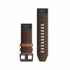 Řemínky Garmin QuickFit® 26 Kaštanová kůže 010-12864-05 - Image 2