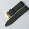 Silikonový řemínek Vostok Europe pro Lunochod 6S21-620E277S - černý/zlatá spona - Image 2
