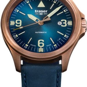 Traser P67 Officer Pro Automatic Bronze Blue kůže