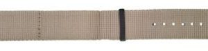 Traser řemen textilní NATO khaki PVD - 22 mm