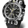 Vostok Europe Energia Rocket Automatic GMT NH34-575A718 - Bílý silikonový řemínek - Image 3