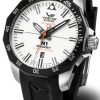 Vostok Europe N-1 Rocket Automatic Line NH35-225E711S - Černý silikonový řemínek - Image 2