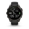Carbon grey DLC titanium s Black/Gray silikonovým řemínkem 010-02904-21