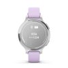 Garmin Lily® 2 Active Silver / Purple Jasmine Silicone Band 010-02891-01 - Image 2
